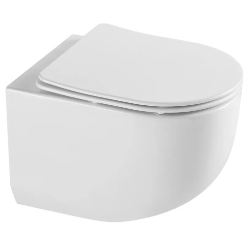 Унітаз Mixxus Premium Ellipse-0302-T3 Tornado 3.0, 495x360x370mm, підвісний 