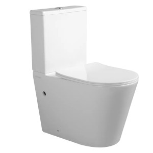 Унитаз Mixxus BEVEL-0404-T3 TORNADO 3.0, 660х360х800mm, компакт