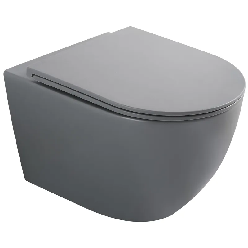 Унитаз Mixxus Premium ELLIPSE-0308-T3 GRAY TORNADO 3.0, 490x360x360mm, подвесной