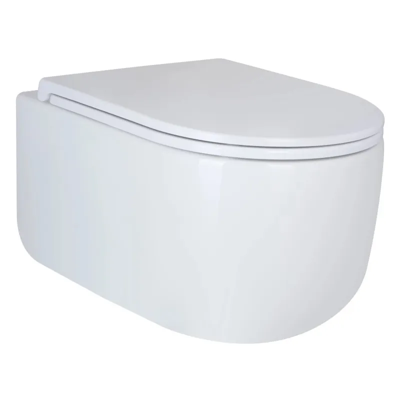 Унитаз Mixxus Premium TOPPER-0302-T3 TORNADO 3.0, 490х360х380mm, подвесной