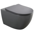 Унітаз Mixxus Premium ELLIPSE-0309-T1 GRAY TORNADO 1.0, 530x360x350mm, підвісний 