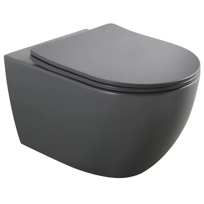 Унітаз Mixxus Premium ELLIPSE-0309-T1 GRAY TORNADO 1.0, 530x360x350mm, підвісний 