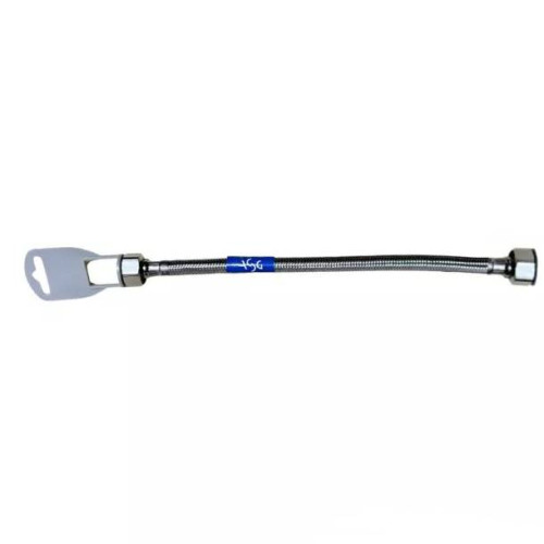 Шланг для підведення води ASG 1/2"х1/2" ВВ 80 см 