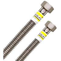 Шланг для підведення води Eco - flex 3/4"x3/4 120 см ВВ 