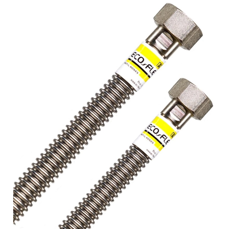 Шланг для підведення води Eco - flex 3/4"x3/4 120 см ВВ 
