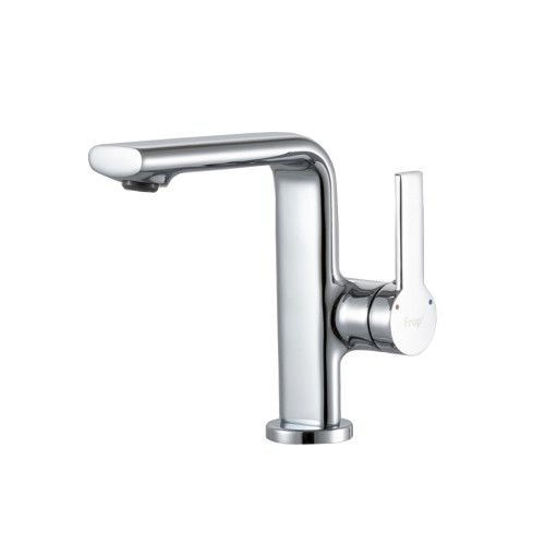 Смеситель для умывальника FRAP F1088-3, литое излияние, латунь, сатин золотой 