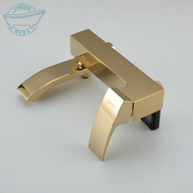 Змішувач для ванни GAPPO G3207-3 (золото)