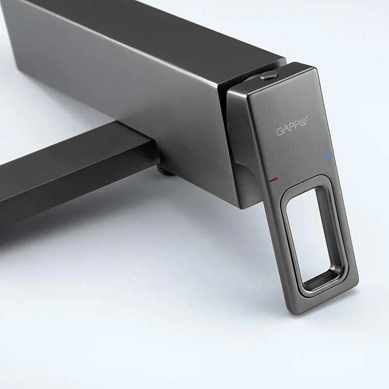 Змішувач для ванни GAPPO G3217-9  (збройова сталь)