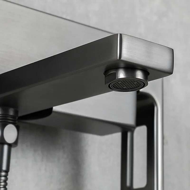 Змішувач для ванни GAPPO G3217-9  (збройова сталь)