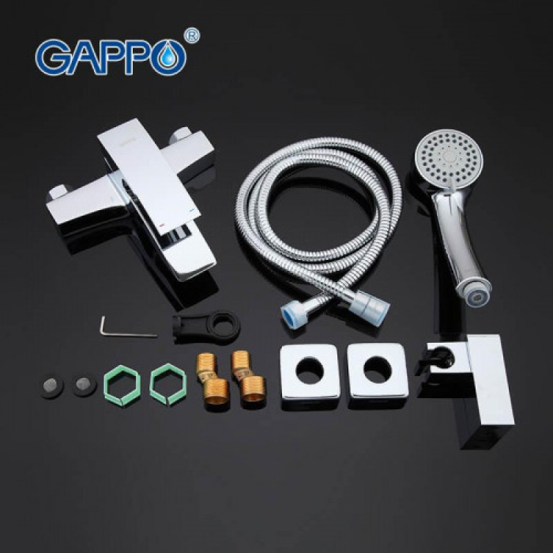 Змішувач для ванни GAPPO Jacob G3007 (хром)