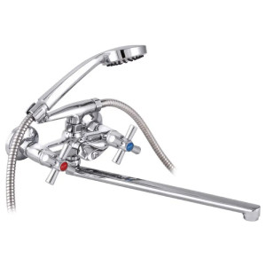 Смеситель для ванны WEZER D5Q7-B827 (хром)