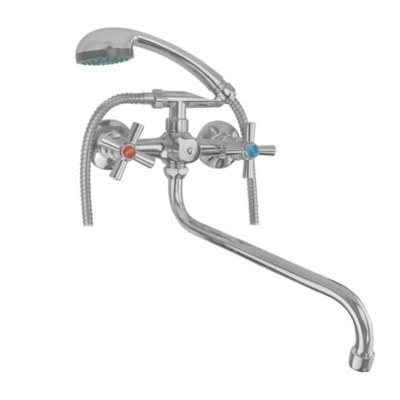 Змішувач для ванни WEZER DMT7-A722 (хром)