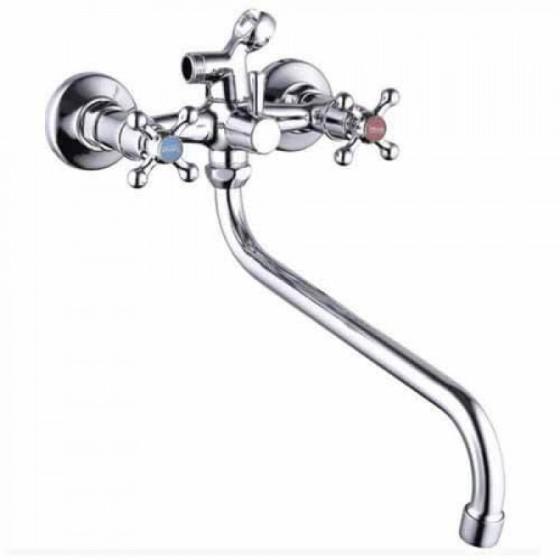 Змішувач для ванни WEZER DMX7-A605 (хром)