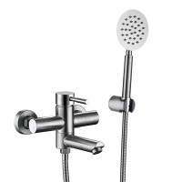 Змішувач для ванни WEZER EKO3-01 (сатин)