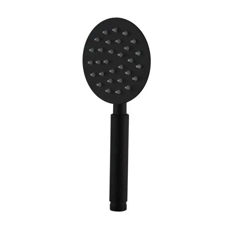 Змішувач для ванни WEZER EKO7A-01-BLACK (нержавіюча сталь, чорний)