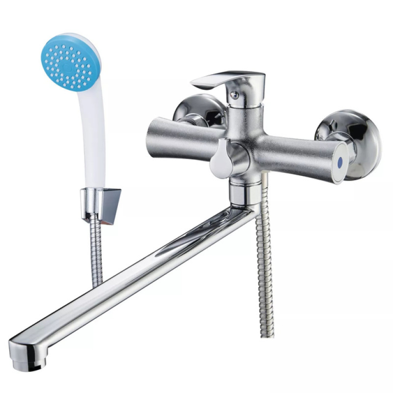 Змішувач для ванни WEZER FAB7  (хром)