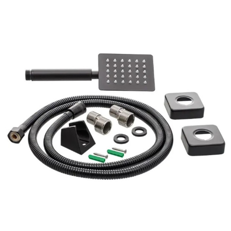 Змішувач для ванни WEZER PRO7-02-BLACK (поворотний)