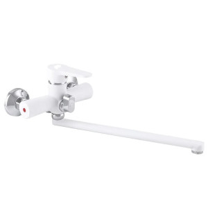 Смеситель для ванной WEZER PUD7-B045-WHITE (белый)