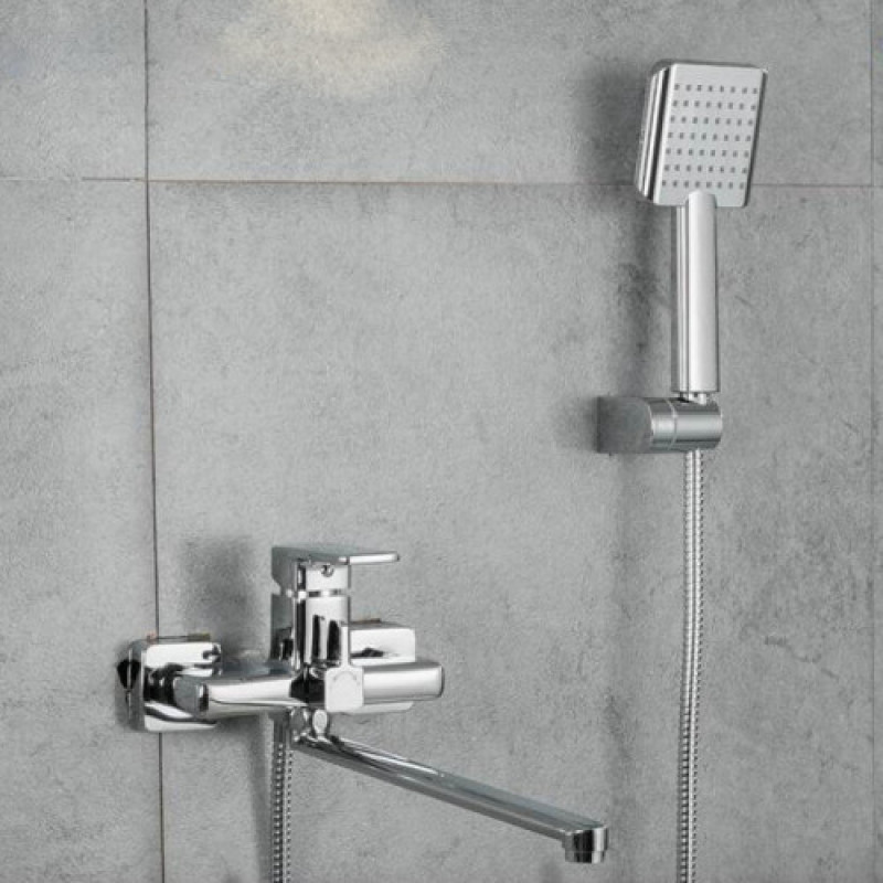 Смеситель для ванны Frap F2260 (с душевой лейкой, хром)