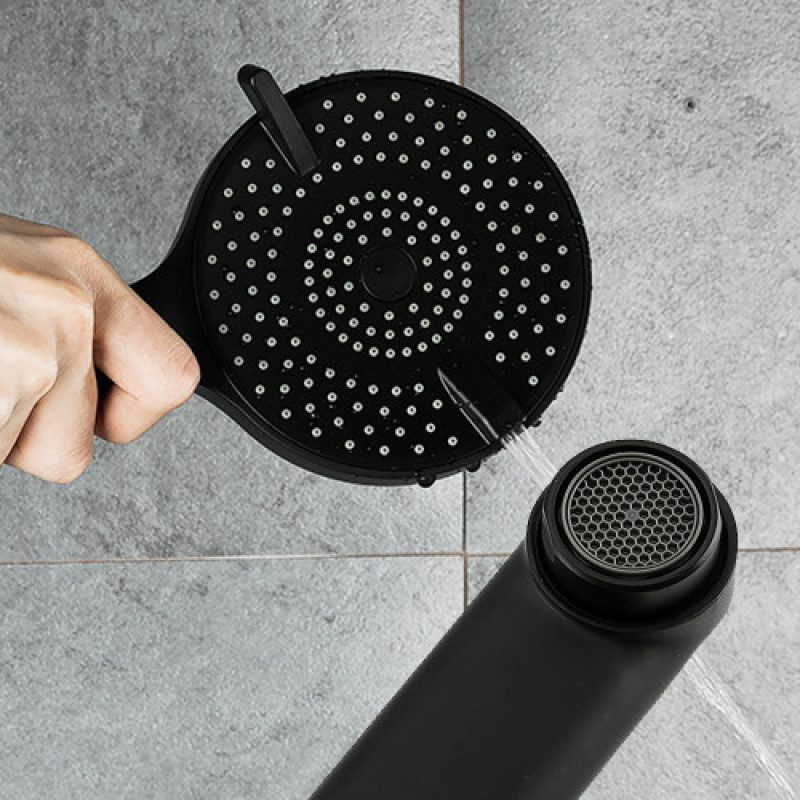 Змішувач для ванни FRAP F2267-6 (латунь, чорний)