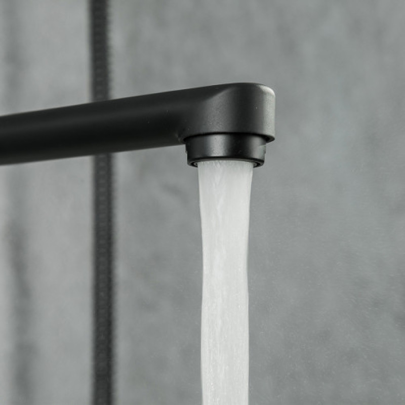 Змішувач для ванни FRAP F2267-6 (латунь, чорний)