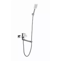 Змішувач для ванни Wezer PRO7A-02 (нержавіюча сталь)