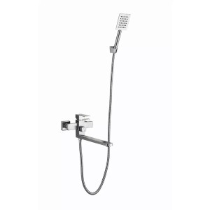 Змішувач для ванни Wezer PRO7A-02 (нержавіюча сталь)