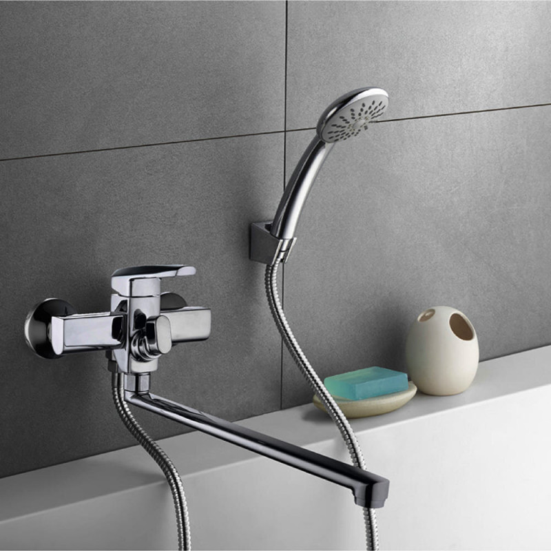 Змішувач для ванни WEZER NOF7 (хром)