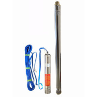 Насос свердловинний 3" OPTIMA 3SDm2,5/30 1,1 кВт 124м +пульт+кабель 15м 