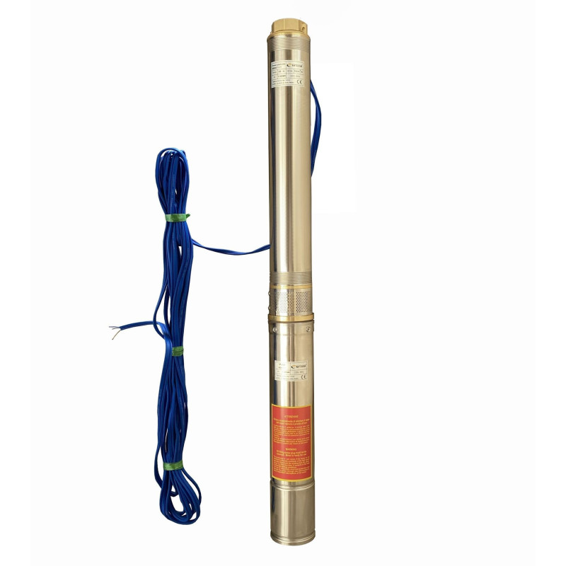 Насос свердловинний OPTIMA 4SDm6/11 1,1 кВт 69м + пульт+кабель 15м NEW