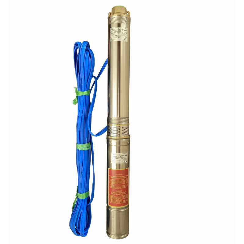 Скважинный насос OPTIMA 4SDm3/11 0,75 кВт 80м + пульт+кабель 15м