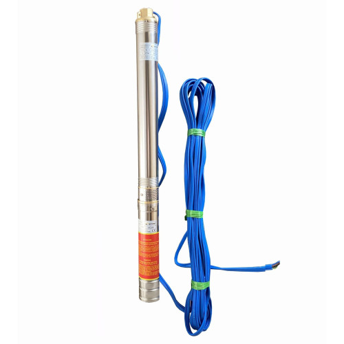 Скважинный насос 3" OPTIMA 3SDm1,8/15 0,37 кВт 61м +пульт+кабель 40м