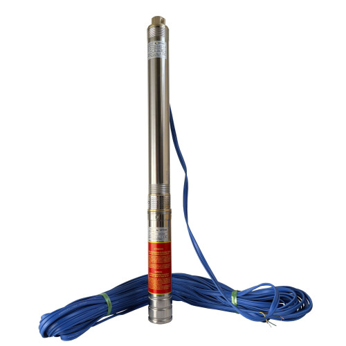 Скважинный насос 3" OPTIMA 3SDm1,8/15 0,37 кВт 61м +пульт+кабель 35м NEW