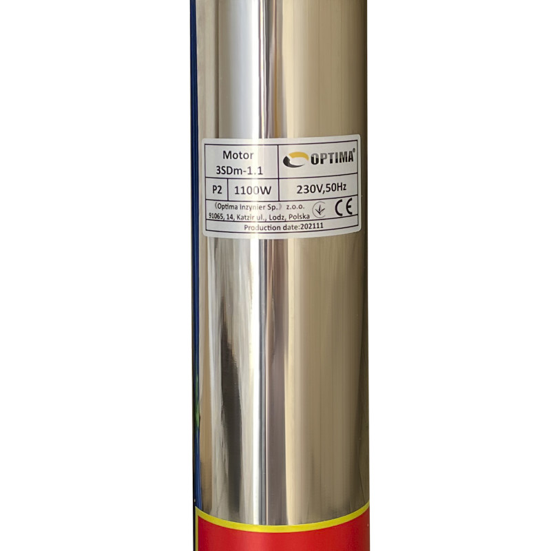 Насос свердловинний 3" OPTIMA 3SDm1,8/39 1,1 кВт 159м +пульт+кабель 75м 