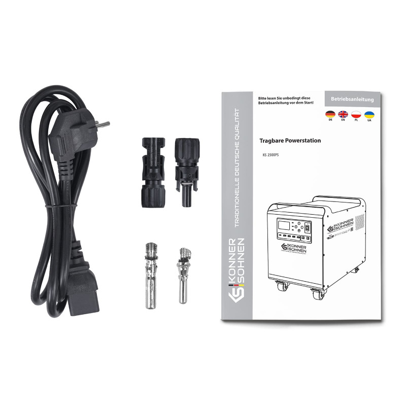 Портативна електростанція Konner & Sohnen KS 2500PS