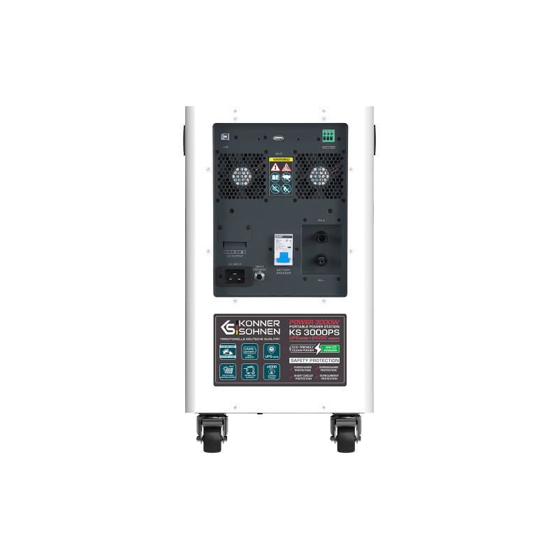 Портативна електростанція Konner & Sohnen KS 3000PS NEW