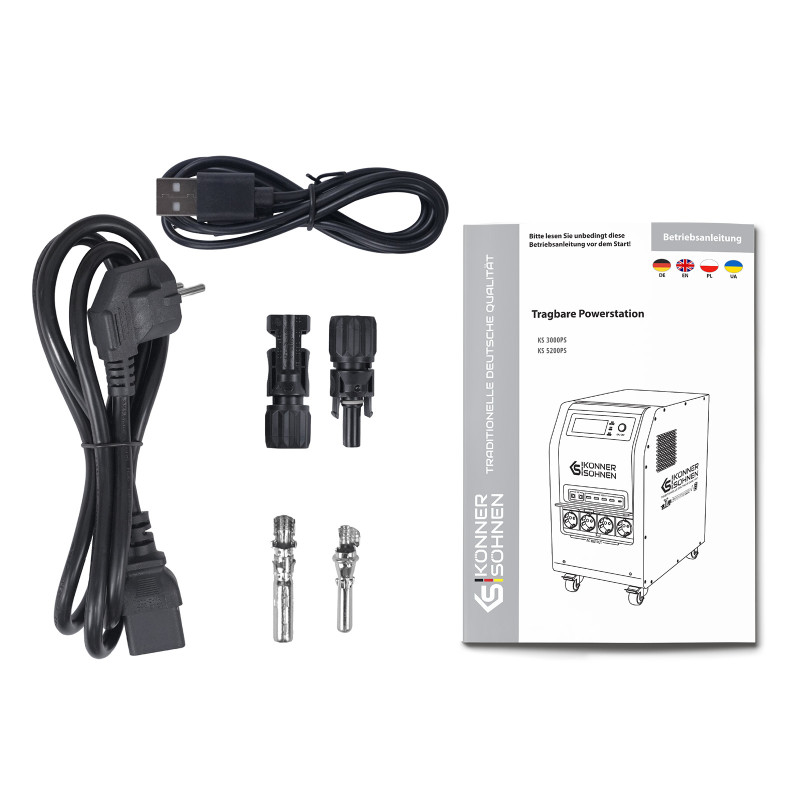 Портативна електростанція Konner & Sohnen KS 3000PS NEW