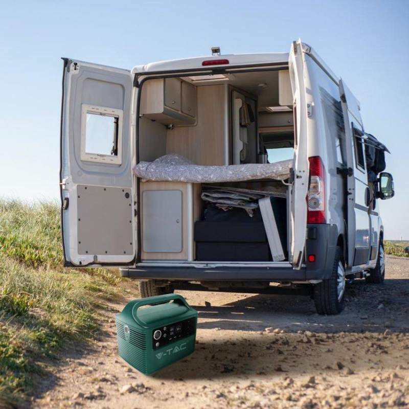 Портативна зарядна станція V-TAC VT-303N,  LiFePO4  (300W,288Wh) 