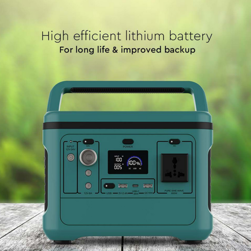 Портативная зарядная станция V-TAC VT-606 (500W,568Wh)  