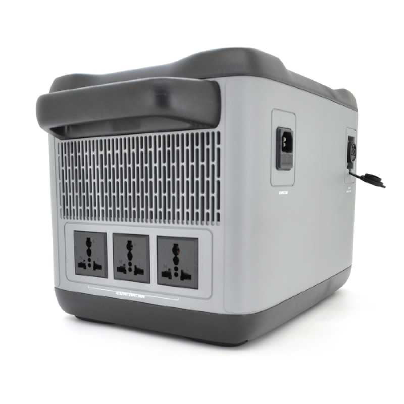 Портативная зарядная станция XO-PSA-1200Q, 1200Вт, (1080Wh/ 300000mAh), Output: 3AC+ 2USB+ 1Type-C+ 2DC+1