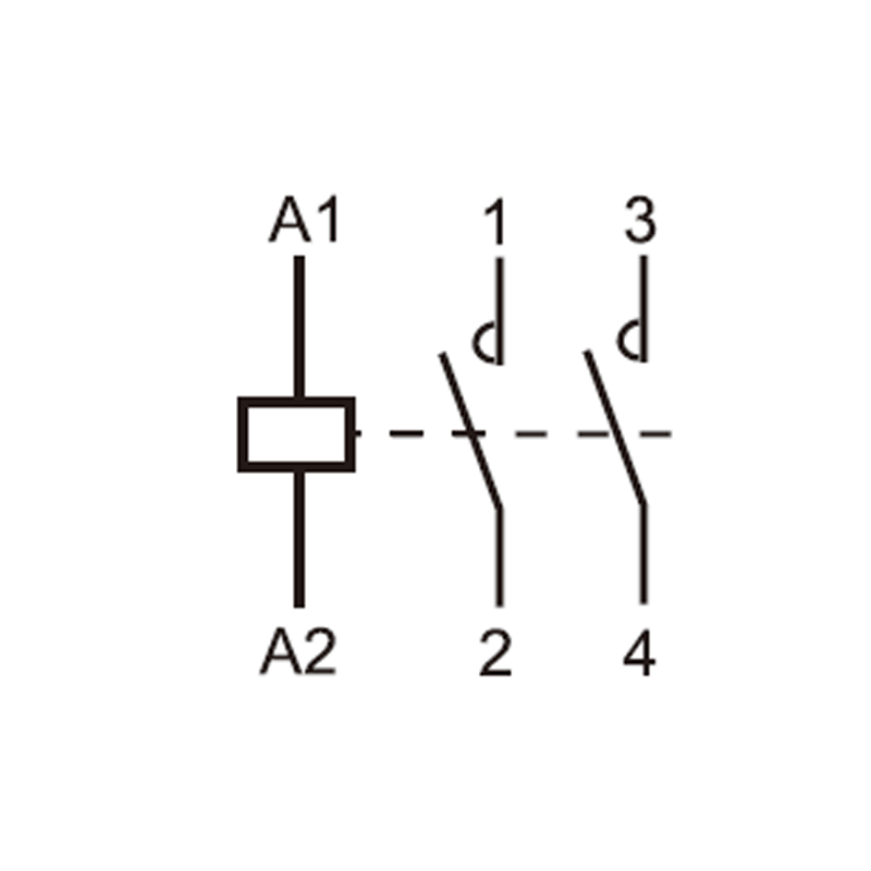 Контактор OCT, 2P, 2NO, 40A, 230В Tervix Pro Line