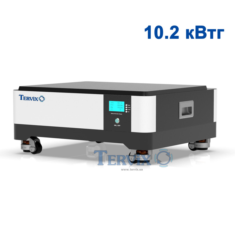 Система автономного живлення Tervix BANKA 10,2 кВтг - інвертор 5кВ + акумулятор 51,2В 200 Аг