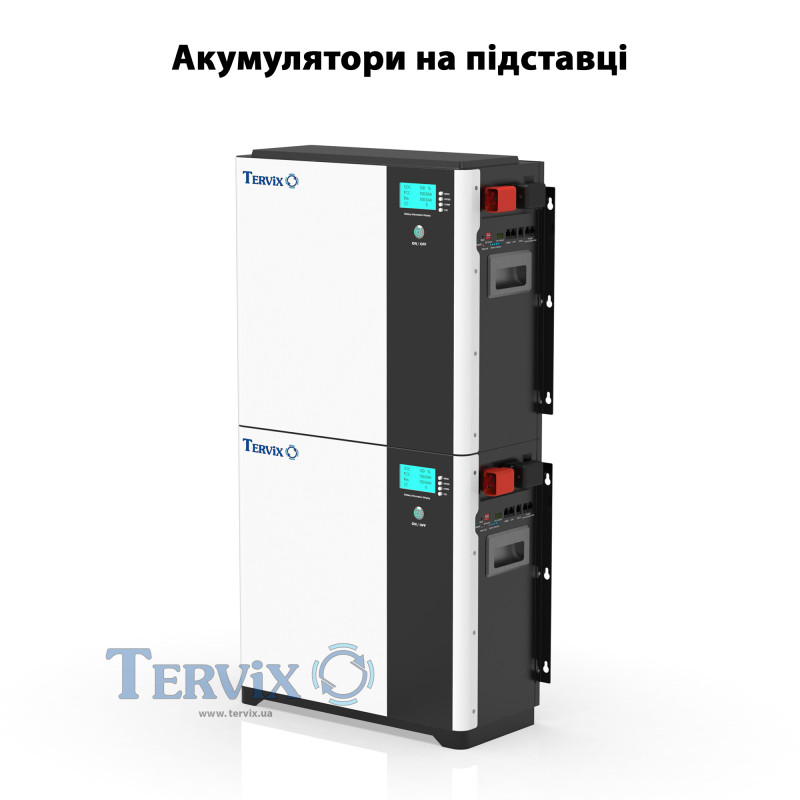 Підставка на підлогу без коліс під акумуляторні батареї LiFePO4 Tervix Pro Line