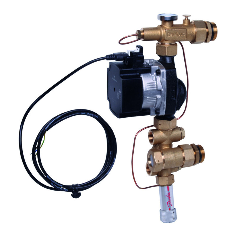 Змішувальний вузол Danfoss UPM3 FHM-C1 із насосом Grundfos UPM3 Auto 15-70