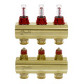 Колектор Danfoss FHF-3F із витратомірами для 3 контурів