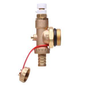 Торцева секція Danfoss FHF-EM з ручним відвідником повітря та зливним краном