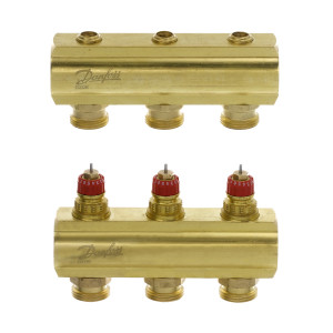 Danfoss FHF-3 (088U0503) Колектор з термостатичними вставками