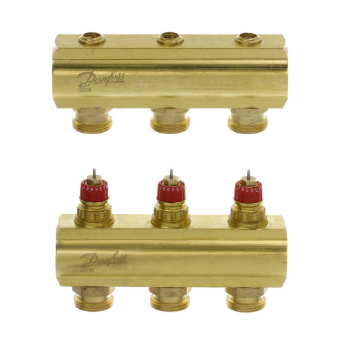 Danfoss FHF-3 (088U0503) Колектор з термостатичними вставками