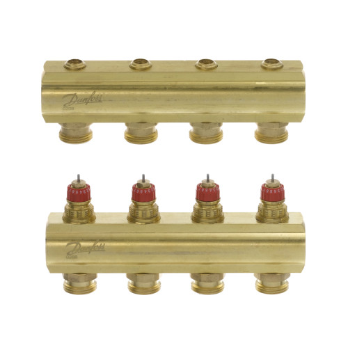 Danfoss FHF-4 (088U0504) Колектор з термостатичними вставками