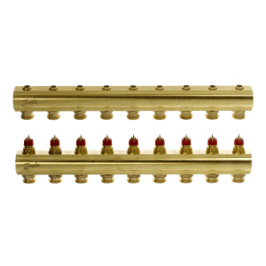 Danfoss FHF-9 (088U0509) Коллектор с термостатическими вставками